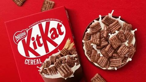 Хлопья KitKat Готовый завтрак, 330г. 