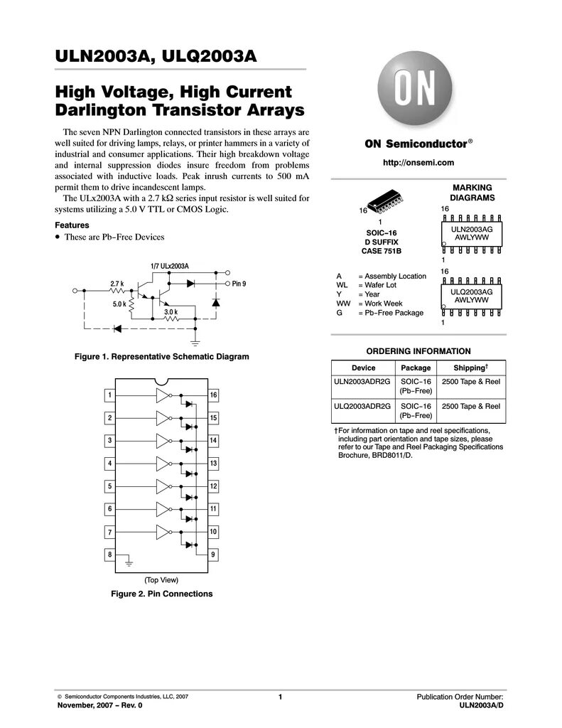 Микросхема uln2003a. Микросхема uln2003a datasheet. микросхема uln2003 схема включения. транзистор uln2003a darlington transistor. uln2003 даташит.