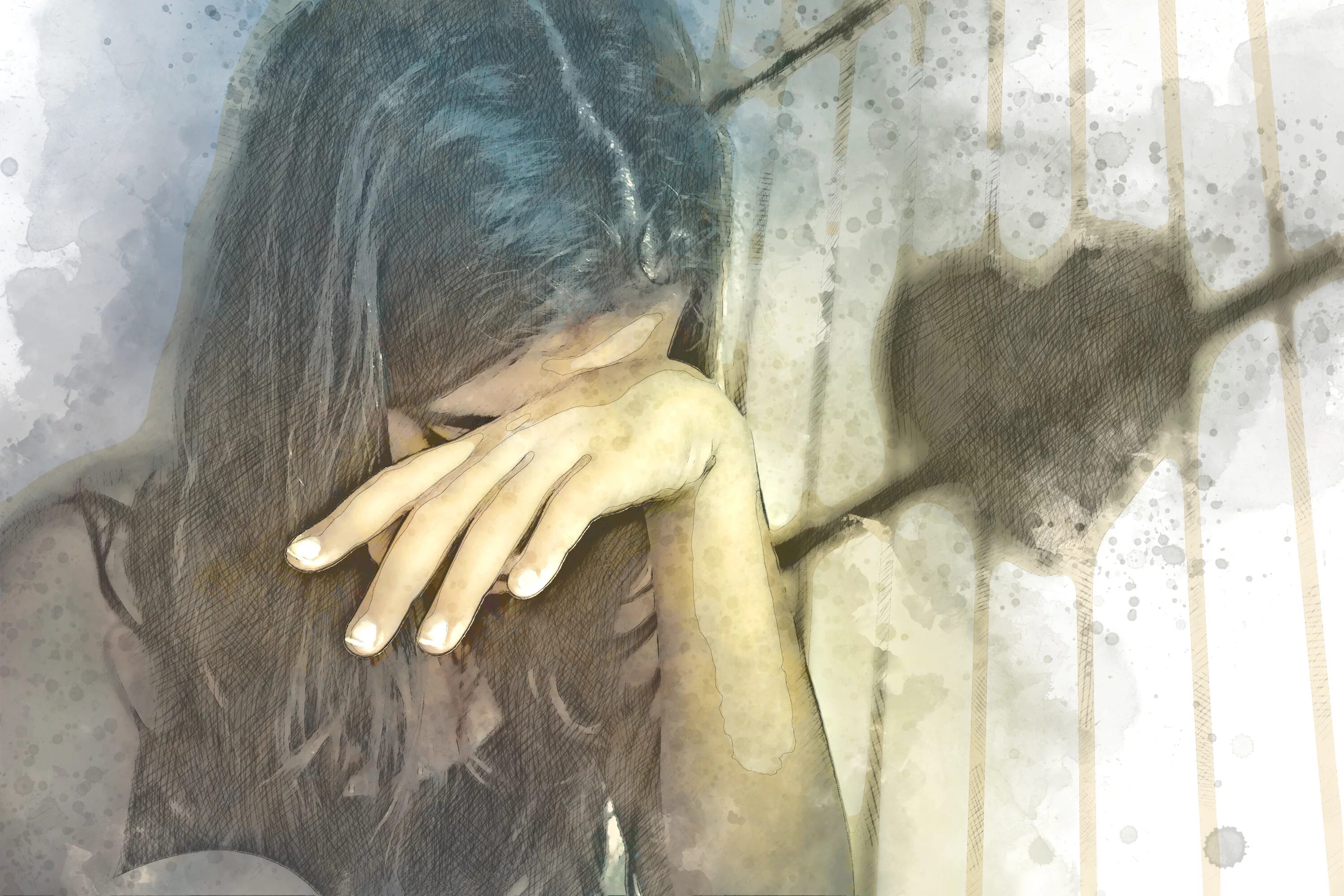 счастье в одиночестве. разлука. женщина в окне. парень ждет. девушка-море.