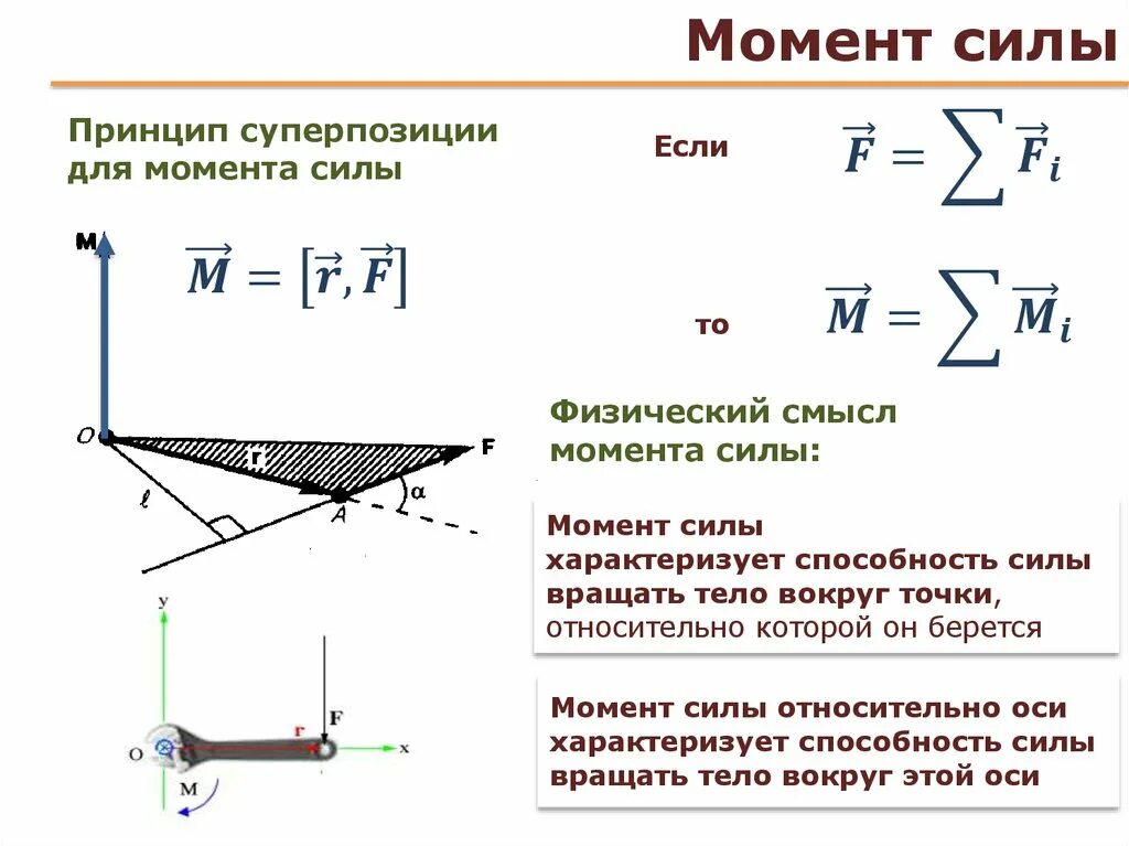 Формула для вычисления момента силы. Момент силы материальной точки формула. Момент силы через определитель. Момент силы вращательного движения единица измерения. Момент силы относительно точки единица измерения.