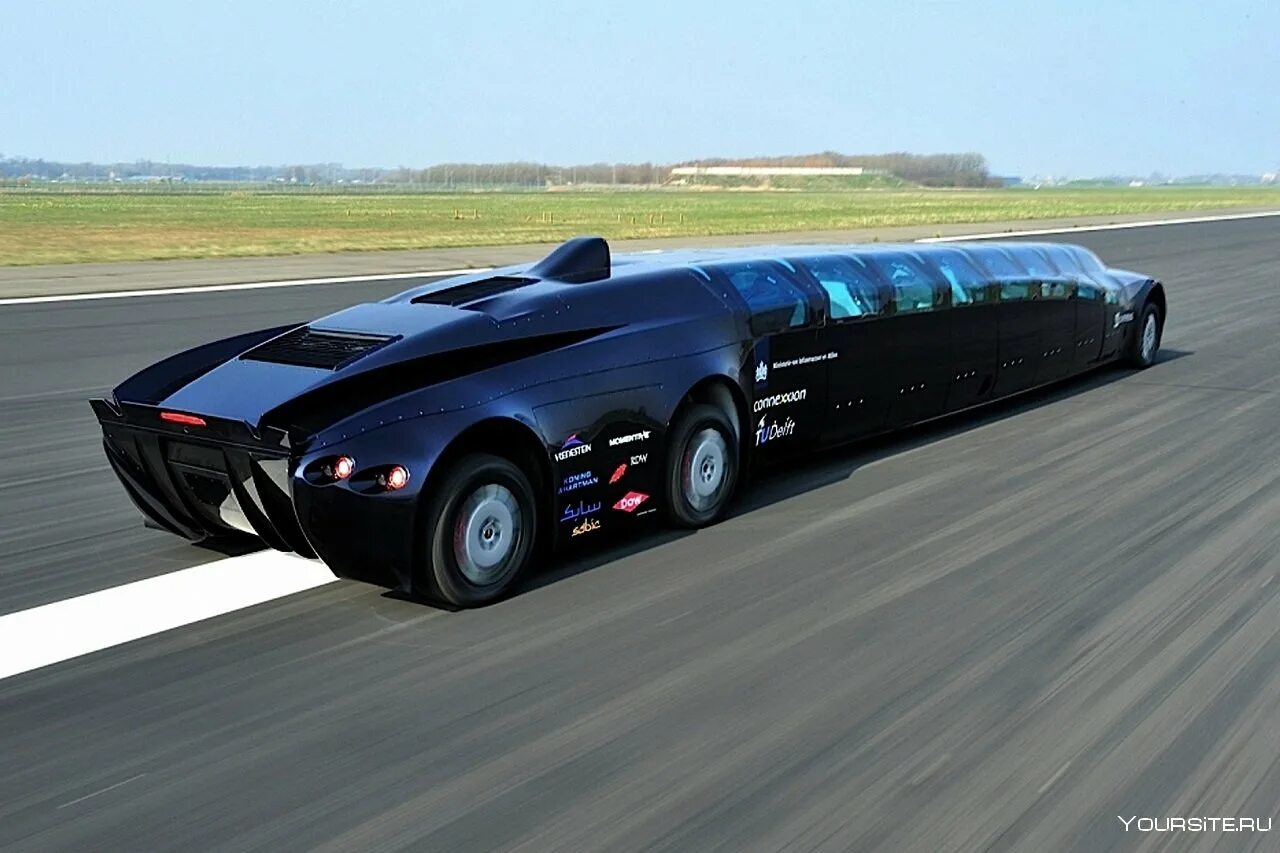 Высокие тачки. Лимузин Джей Орберг.. Автобус Wubbo Superbus. Лимузин Бугатти. Длинная машина.