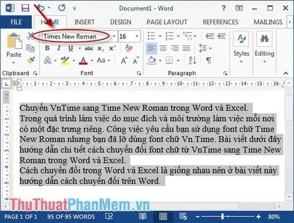 Шрифт new times word