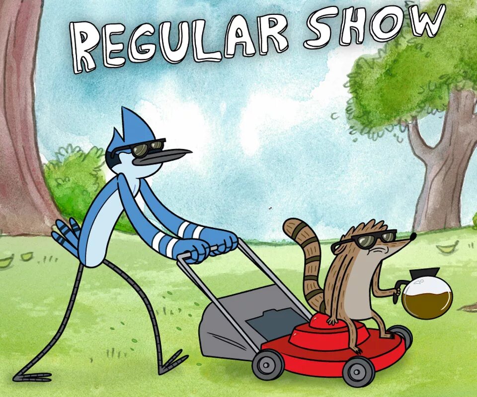 Regular 1.2. Мордекай и ригби. regular show.