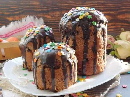 Шоколадная глазурь для кулича пасхального из шоколада
