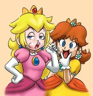 ninoeros, soubriquetrouge, princess daisy, princess peach, nintendo, super ...