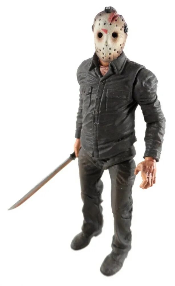 Фигурка NECA Friday the 13th 3 Ultimate Джейсон 39702. Костюм Джейсона Вурхиза. Ботинки Джейсона Вурхиза.