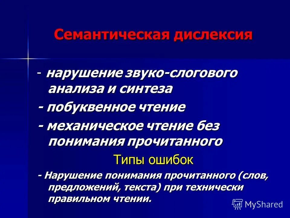 Нарушение осмысления. Логико-грамматические конструкции при афазии. Нарушение восприятия и понимания речи. Моторная афазия. Расстройство чтения и письма.