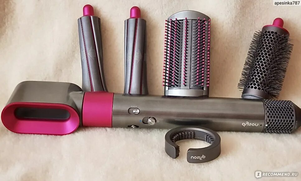 Как выпрямить волосы дайсоном. Dyson фен стайлер. Стайлер Dyson hs01. Фен Dyson Airwrap Styler hs01. Dyson стайлер 2022.