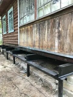 Замена фундамента на сваи