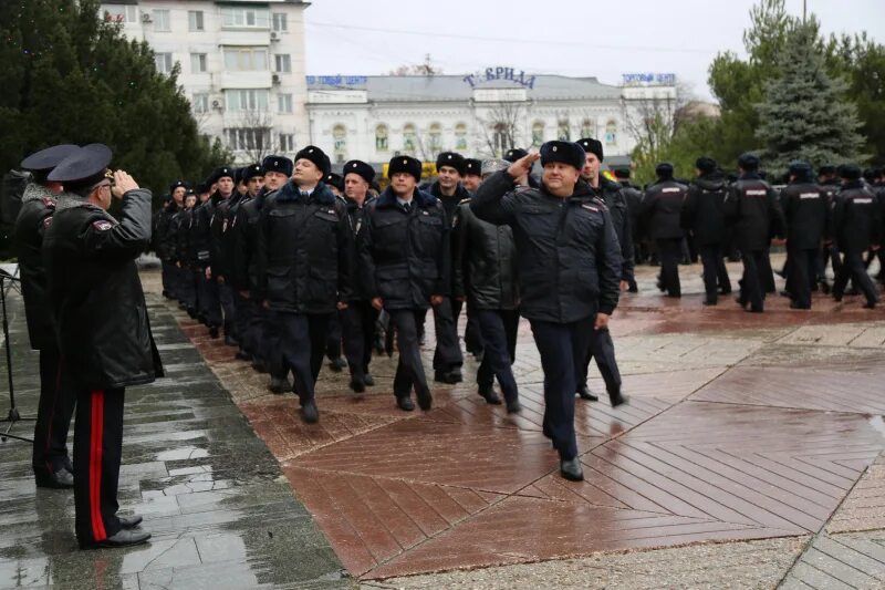 строеаой смотриросгвардия. генерал лейтенант жигайло. силы правопорядка. смотр сил каличей. полиция владимир.