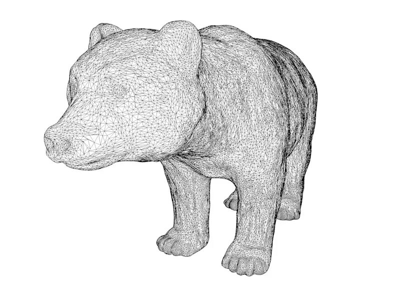 Нарисовать 3д модель. 3d модель для принтера медведь. 3d моделирование медведя. макет медведя. макет медведя для 3д принтера.