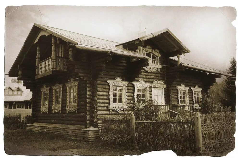 Какие раньше были дома