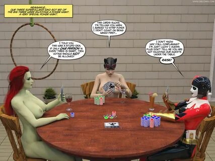 Comic-Images " Villainess and Strip Poker