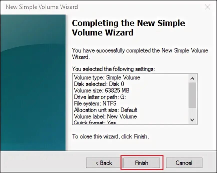Create dev drive или simple