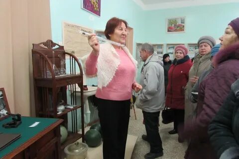 Посещение пенсионерами музей