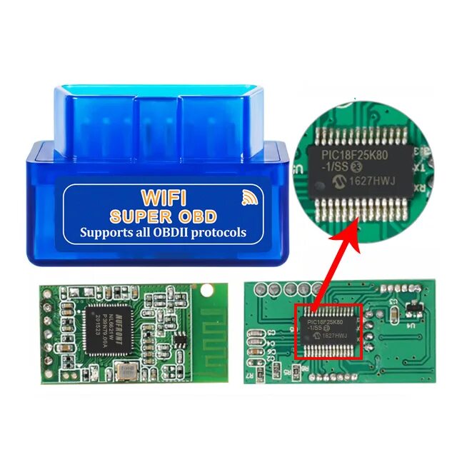 Obd2 elm327 v 1.5 автосканер pic18f25k80. Elm 327 1.5 wifi. elm327 чип pic18f25k80. elm327 v1.5 pic18f25k80. адаптер elm327 wifi.