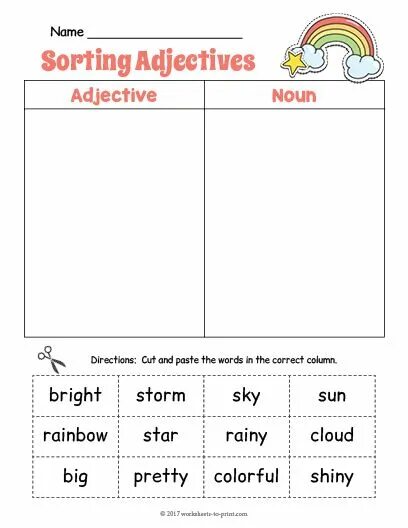 Прилагательные Worksheets. Adjectives Worksheets. Noun adjective. Adjectives and Nouns Worksheet for Kids. Live adjective