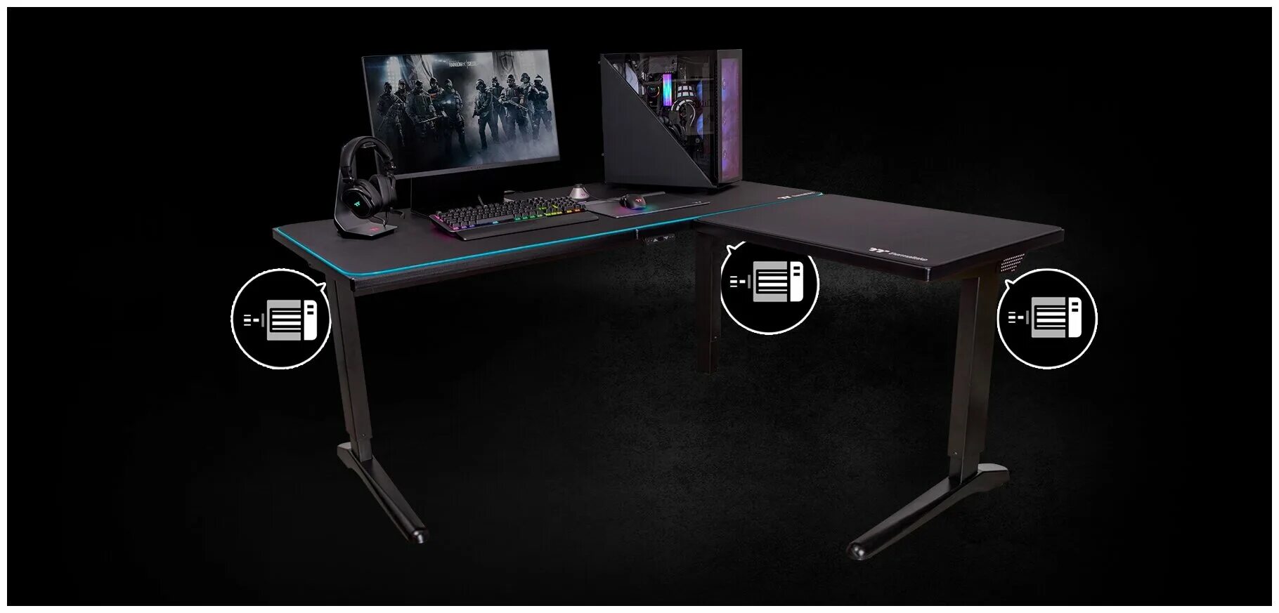 Компьютерный стол xgamer basic xg12/br. Светодиодная подсветка компьютерного стола. Игровой геймерский стол с подсветкой. Светодиодная подсветка компьютерного стола. Компьютерный стол с подсветкой.