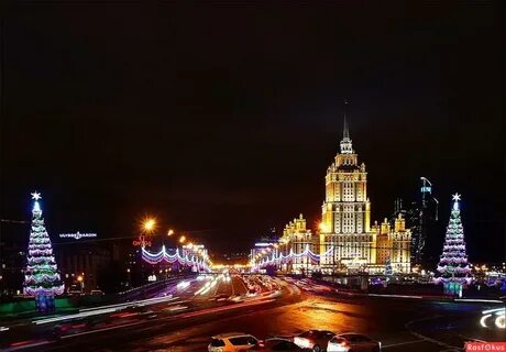 Кутузовская ночью