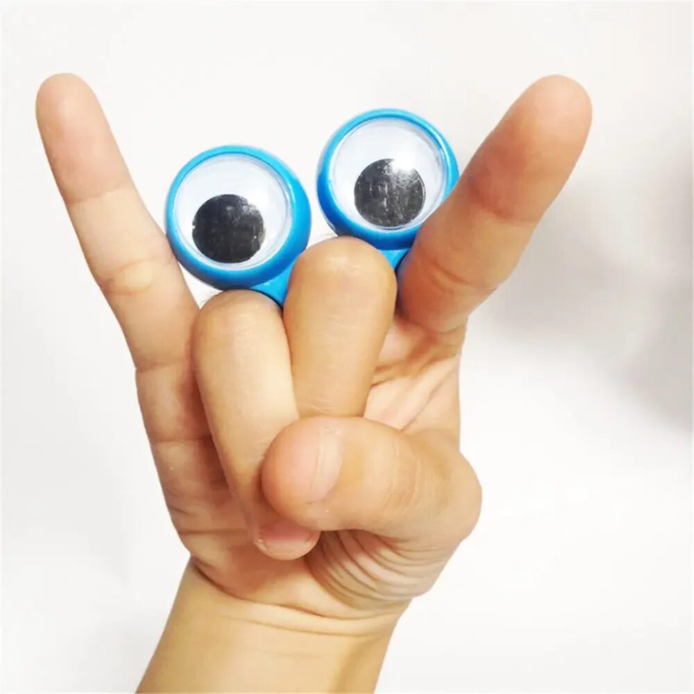 Глазок пальца. Игрушка для пальцев. Глазки кольцо на палец игрушка. Глаза для игрушек. Пластиковое кольцо на палец.