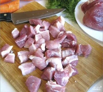Как нарезать мясо свинины