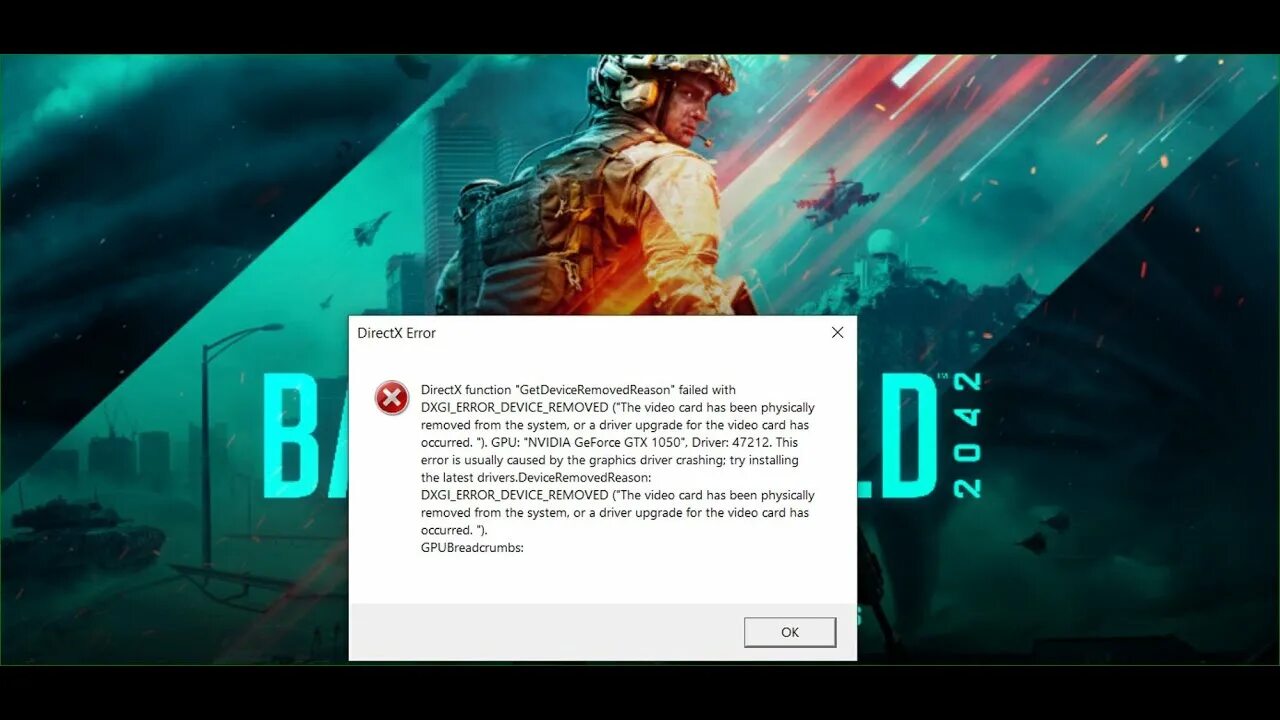 Battlefield 2042 ошибка DIRECTX function. Bf 2042 ошибки Derex. Ошибка DIRECTX function GETDEVICEREMOVEDREASON failed with dxgi_Error_device_hung. Ошибка в Apex Legends 0x887a0006 dxgi_Error_device_hung.