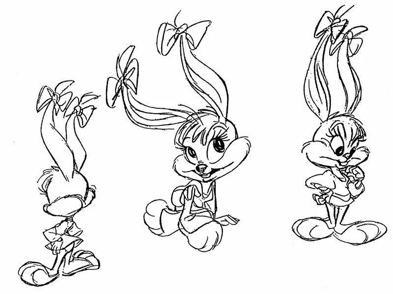 Tiny bunny нарисовать. Бэбс банни референс. раскраска tiny bunny. раскраски тини банни. раскраски tiny toon.