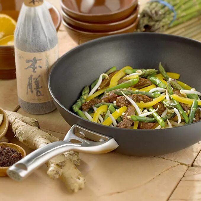 Wok. Stir\Fry panпосуда. Stir frying. To Stir. Woks 10