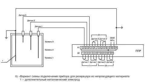 Датчик росы схема