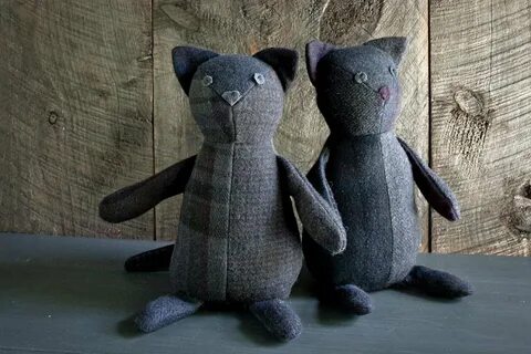 Котик из ткани