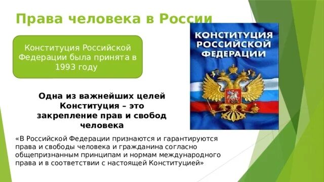 Примеры свобод граждан рф