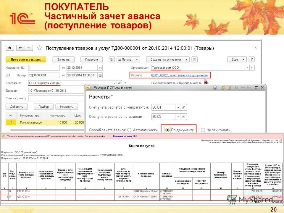 Зачет аванса. Счет с зачетом аванса. Поступление от покупателей аванс. НДС С аванса полученного. Покупатель оплатил аванс