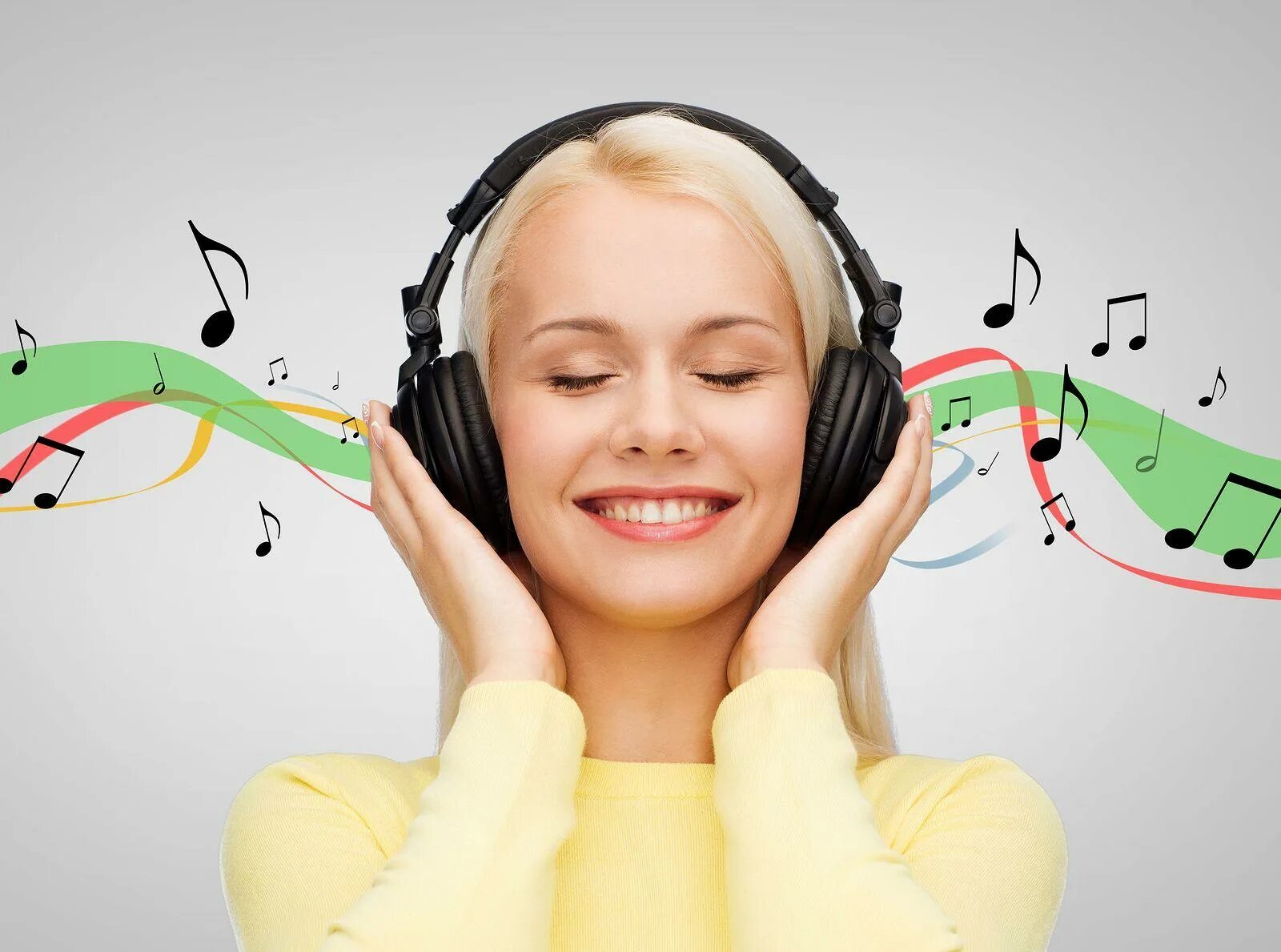 When i listen to music