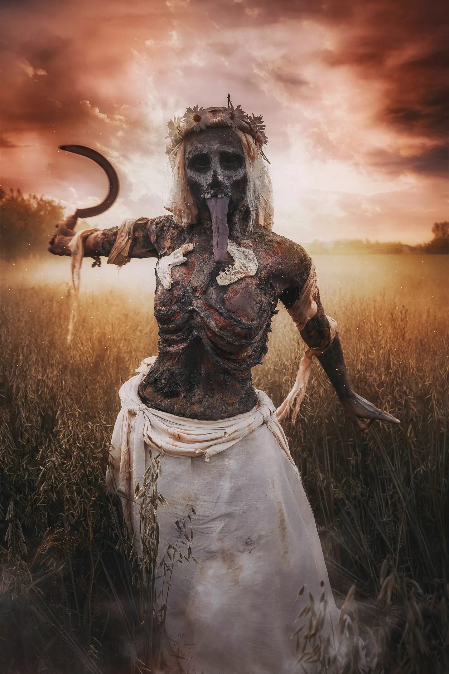 Полудница в славянской мифологии. Полуденница ведьмак 3 косплей. Полуденница ведьмак. Ведьмак полуденница алина. Полуденница ведьмак.