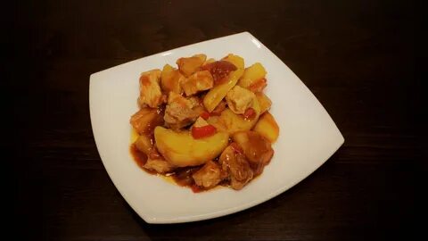 Вкусная свинина с картошкой в мультиварке