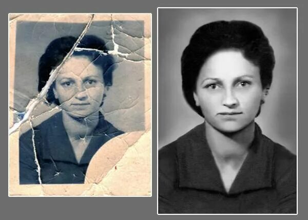 Реставрация фотографий - Ритуальное агентство "Память"