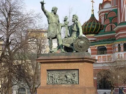 Сколько памятников минину и пожарскому