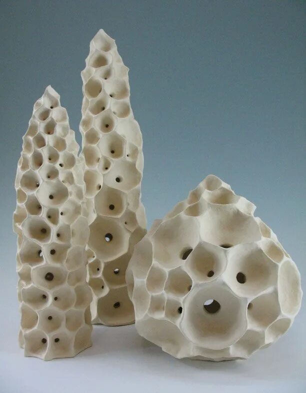 Органическая керамика. Корал Керамикс. Organic Sculpting. Forms from Ceramic. Form collection