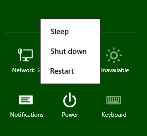 Sleep and shut