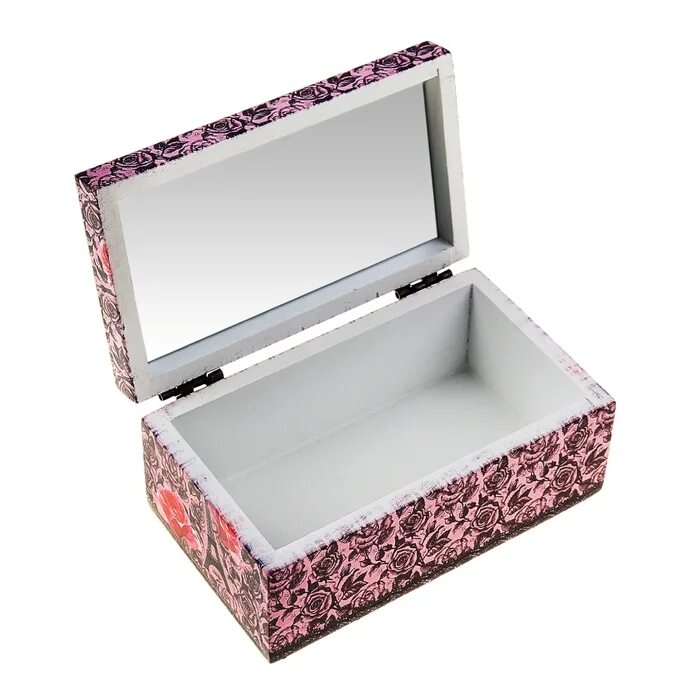 Rowling шкатулка для украшений. шкафчик для косметики. большая шкатулка для девочки. шкатулка деревянная с зеркалом. ящик для косметики.