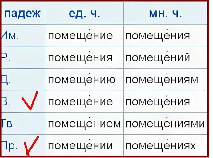 В помещении как пишется. Как правильно пишется в помещении или в помещение. Помещении падеж и склонение. Помещение по падежам. Аккуратно падежи