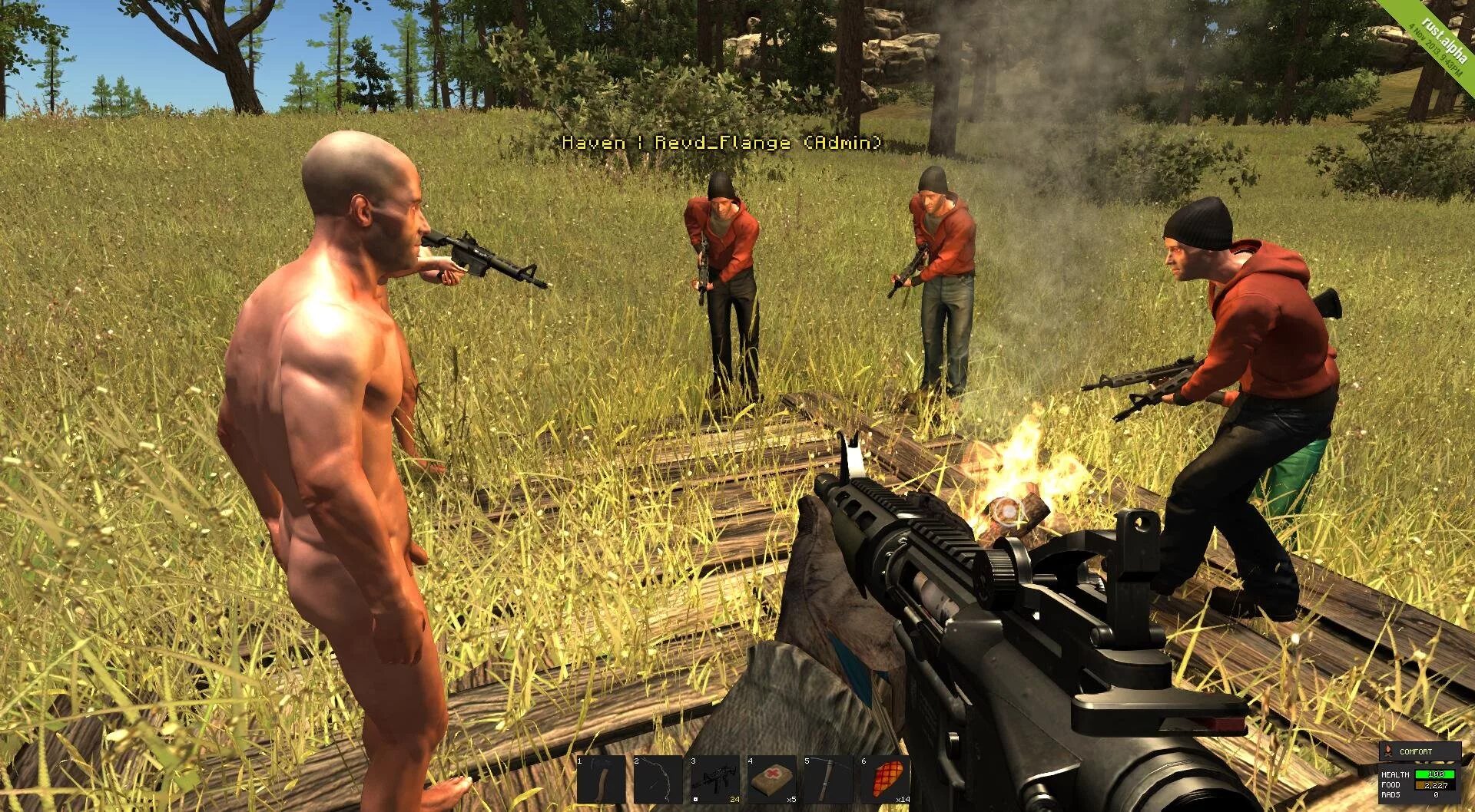 Как называется игра где мужик в котле. Rust игра. раст игра на выживание. раст игра на пк.