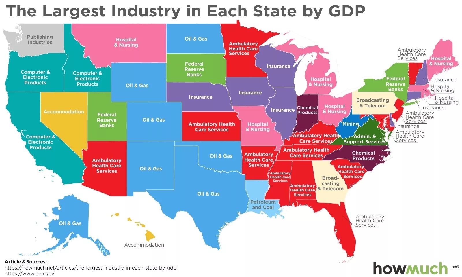 Экономика США. Economical Map of the USA. Industry США. Экономическая карта США. State economy