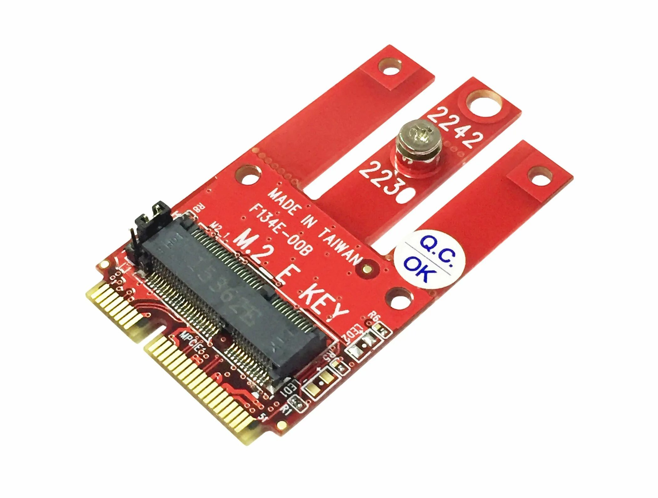 Адаптер(переходник) WIFI M.2 Key e to Mini PCI-E. PCI m2 адаптер. M2 NGFF E. M.2 E Key 2230.