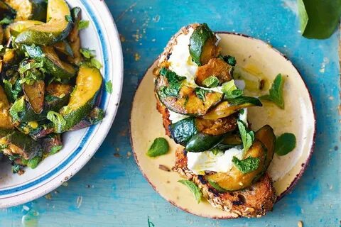 Jamie Oliver puts his tasty twist on the classic bruschetta with this zucch...