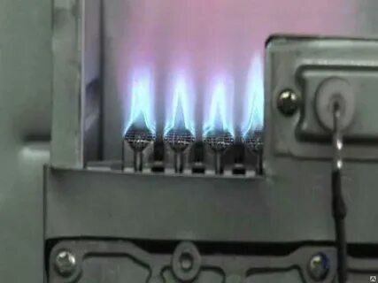 Замена газовой горелки котла
