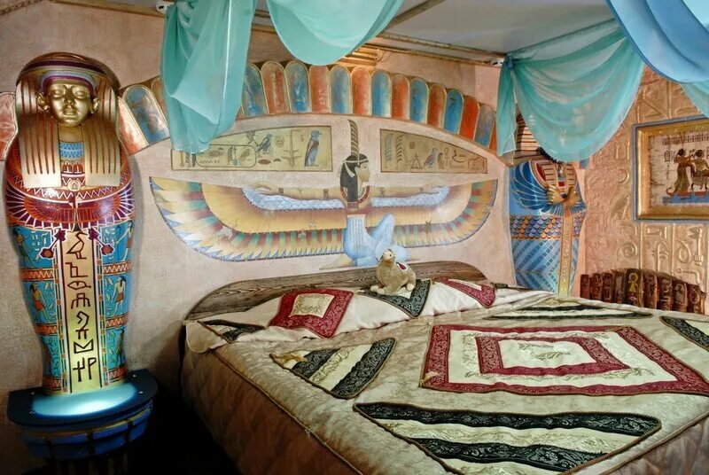 Ancient Egyptian Pharaoh Photo Wallpaper Retro Art Mural Wallpaper Hoom Decor No