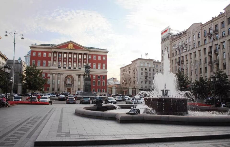 Тверская пл. Тверская площадь Москва. ЦАО, Тверская площадь. Тверской сквер Москва. Тверская площадь Казакова.