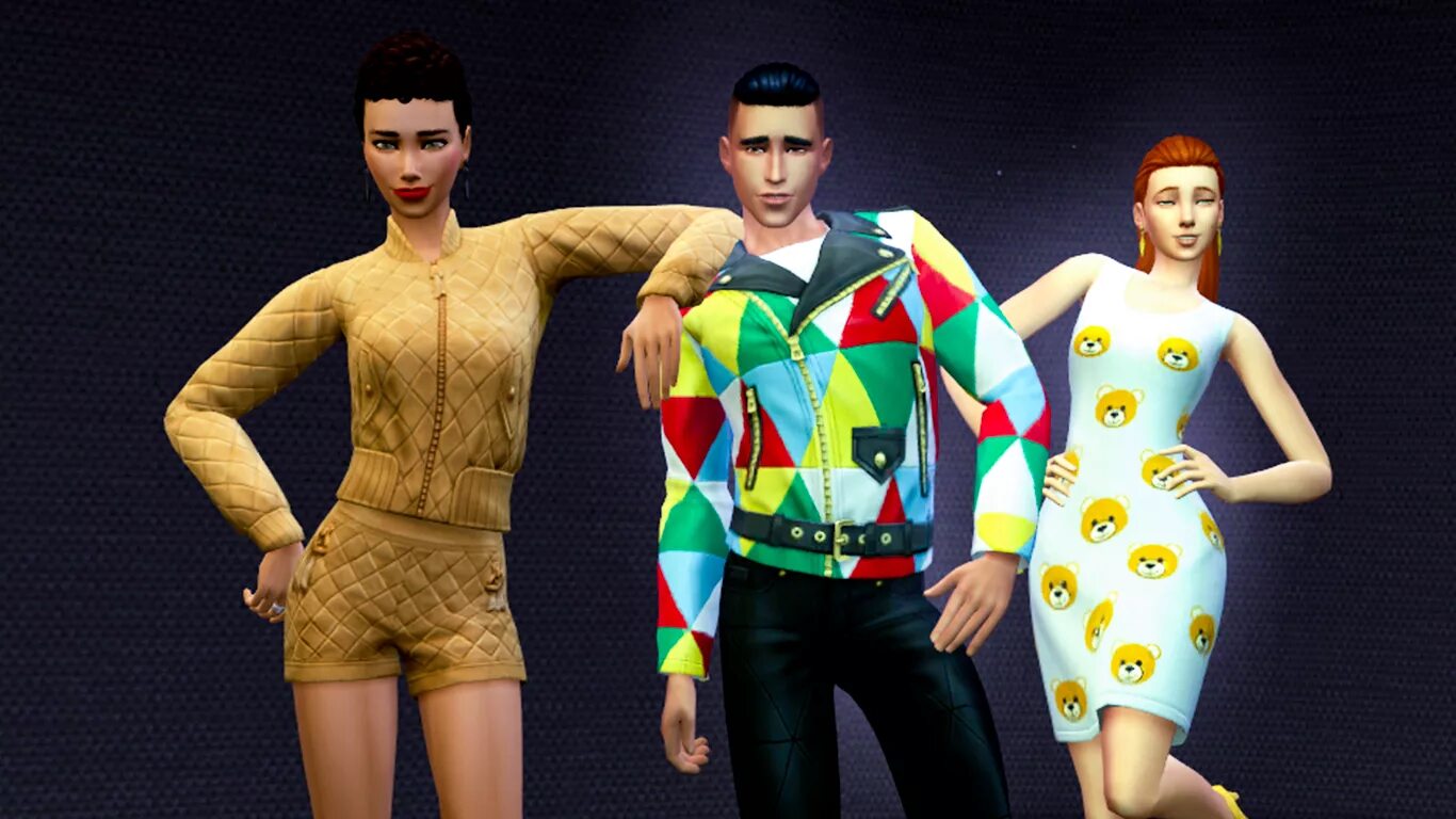 Мод симс 4 подсветка. The SIMS 4: Moschino. Симс 4 Москино. The SIMS 4: Moschino одежда. Еру ышьы 4 ьщысрштщ одежда.