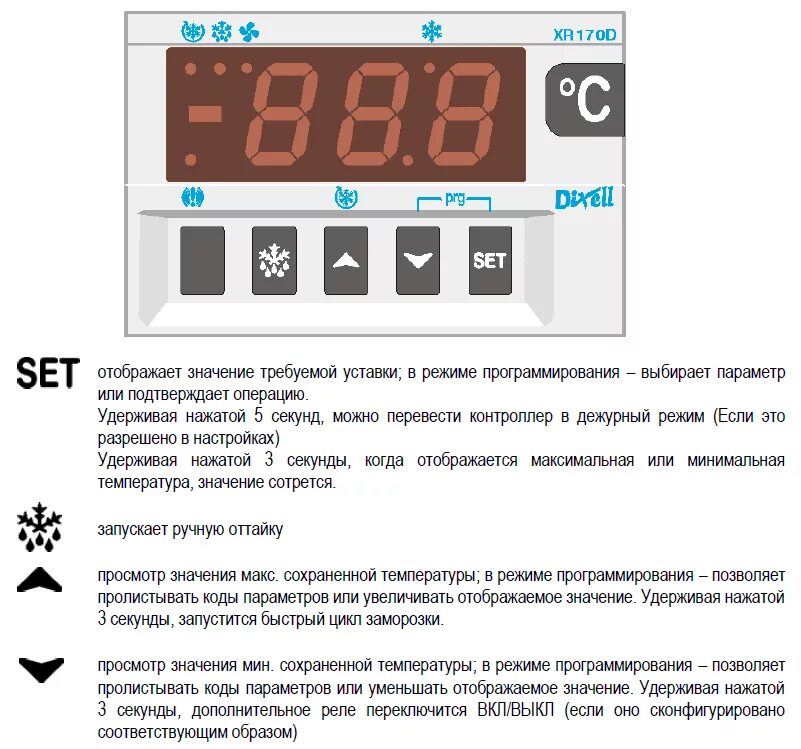 Контроллеры Dixell для ларя морозильного. Инструкция по настройке контроллера температуры холодильной камеры. Контроллер холодильной установки Polair. Температурный контроллер h961..